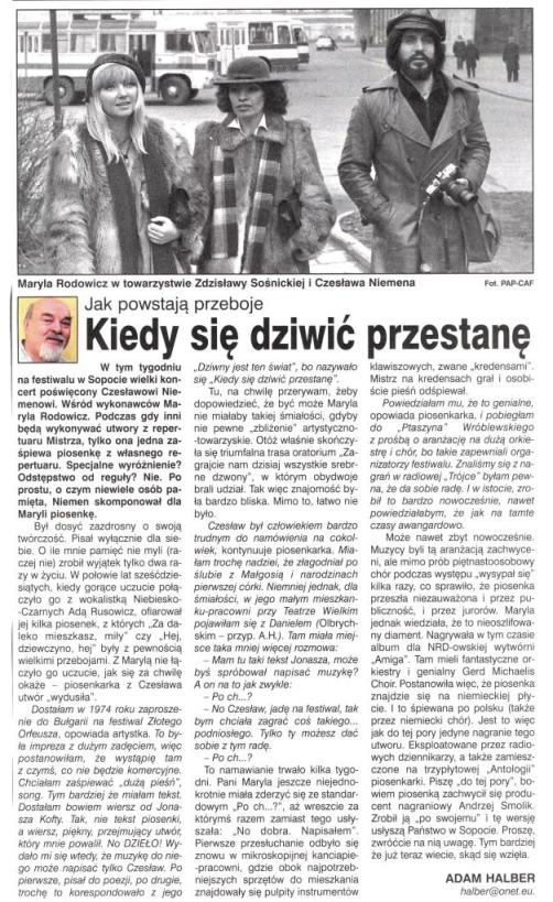 Kiedy się dziwić przestanę.JPG